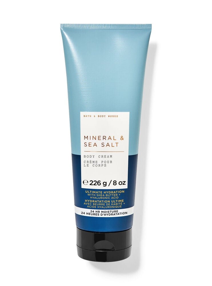 Парфумований крем для тіла Bath & Body Works Mineral & Sea Salt, 226 г