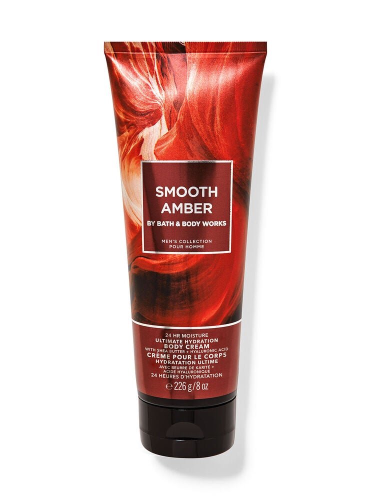 Парфумований крем для тіла Bath & Body Works Smooth Amber, 226 г