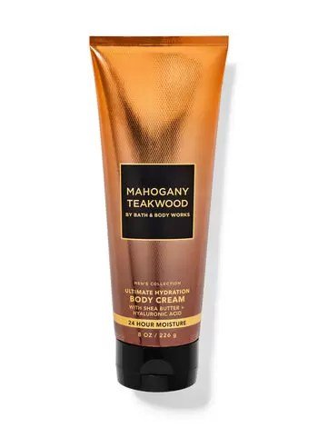 Парфумований крем для тіла Bath & Body Works Mahogany Teakwood, 226 г