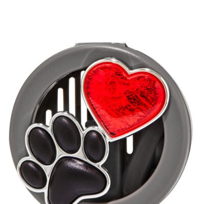 Тримач для ароматизатору в авто Bath & Body Works Paw Print & Red Heart