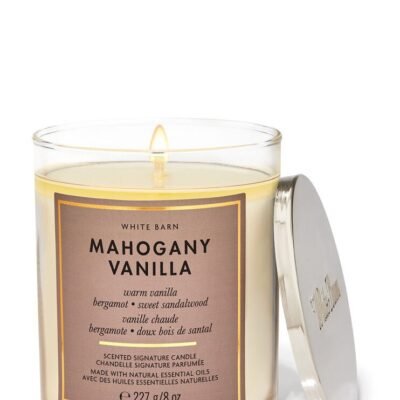 Парфумована свічка на 1 гніт Bath & Body Works Mahogany Vanilla, 227 г