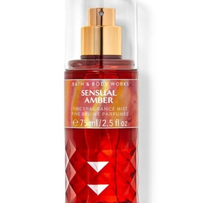 Парфумований міні спрей для тіла Bath & Body Works Sensual Amber, 75 мл