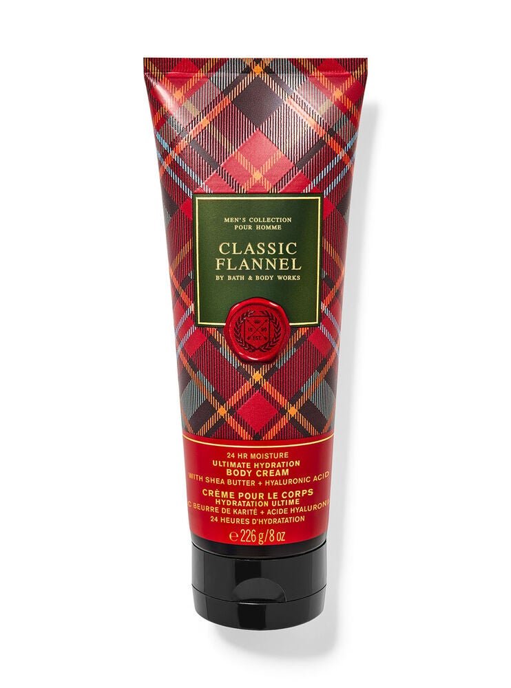 Парфумований крем для тіла Bath & Body Works Classic Flannel, 226 г