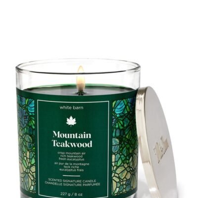 Парфумована свічка на 1 гніт Bath & Body Works Mountain Teakwood, 227 г
