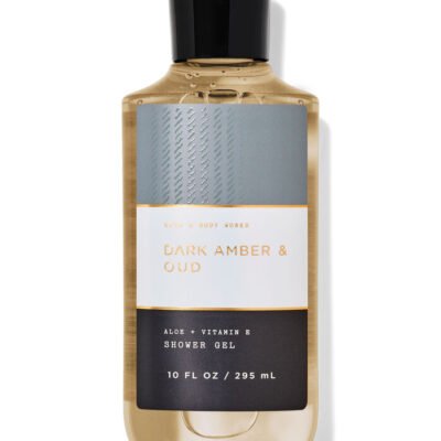 Парфумований гель для душу Bath & Body Works Dark Amber & Oud, 295 мл