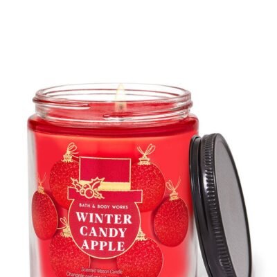 Парфумована свічка на 1 гніт Bath & Body Works Winter Candy Apple, 198 г