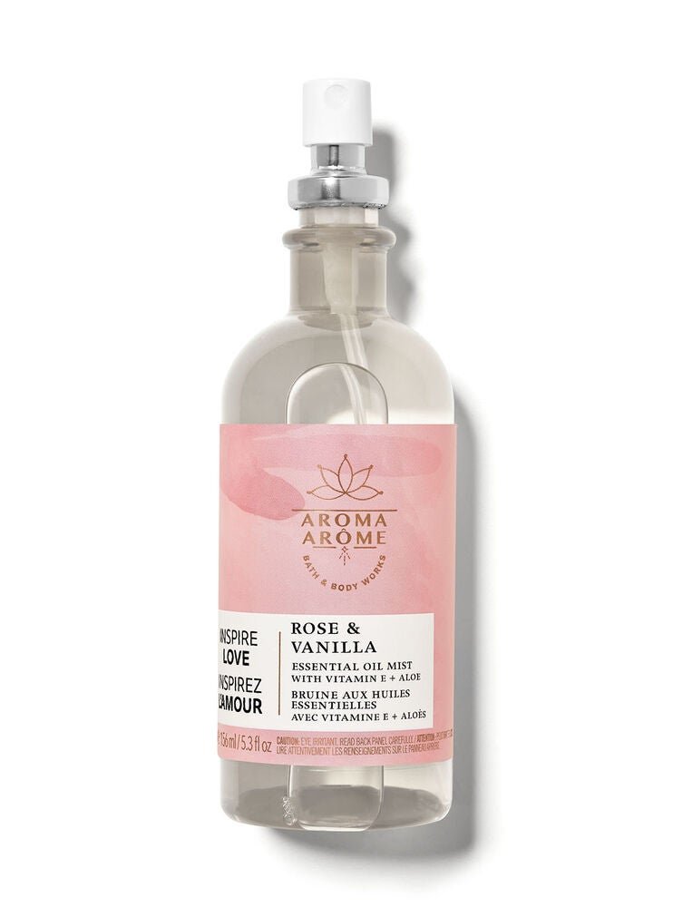 Парфумований спрей для тіла Bath & Body Works Aromatherapy Inspire Love Rose & Vanilla, 156 мл