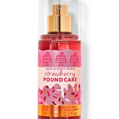 Парфумований міні спрей для тіла Bath & Body Works Strawberry Pound Cake, 75 мл