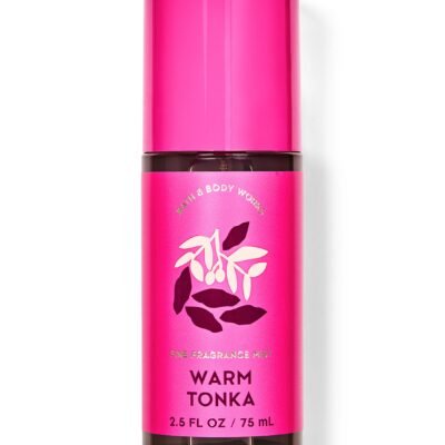 Парфумований міні спрей для тіла Bath & Body Works Warm Tonka, 75 мл