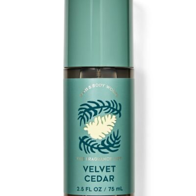 Парфумований міні спрей для тіла Bath & Body Works Velvet Cedar, 75 мл