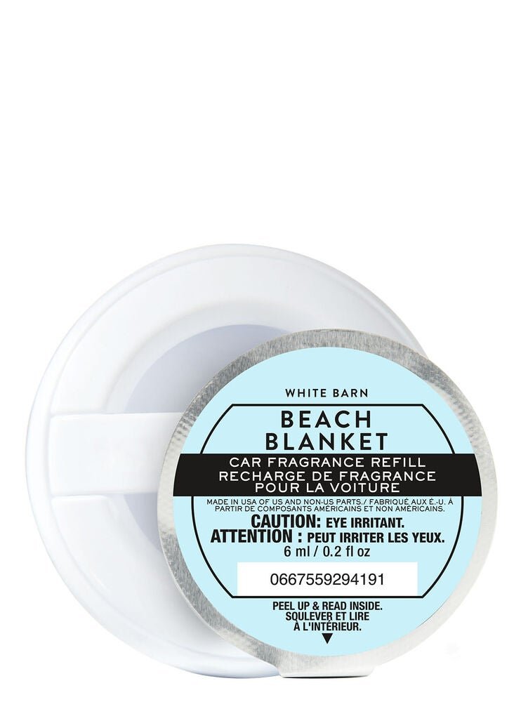 Ароматизатор-капсула для авто Bath & Body Works Beach Blanket, 6 мл