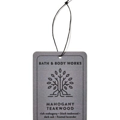Ароматизатор-підвісний для авто Bath & Body Works Mahogany Teakwood