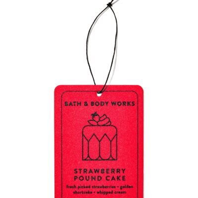 Ароматизатор-підвісний для авто Bath & Body Works Strawberry Pound Cake