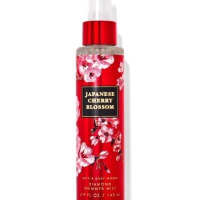 Парфумований спрей для тіла з шиммером Bath & Body Works Japanese Cherry Blossom, 146 мл