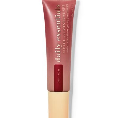 Блиск-олія для губ з SPF 40 Bath & Body Works Dusty Pink, 10 мл