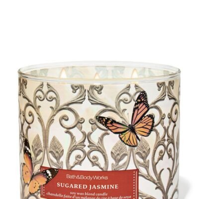 Парфумована свічка на 3 гноти Bath & Body Works Sugared Jasmine, 411 г
