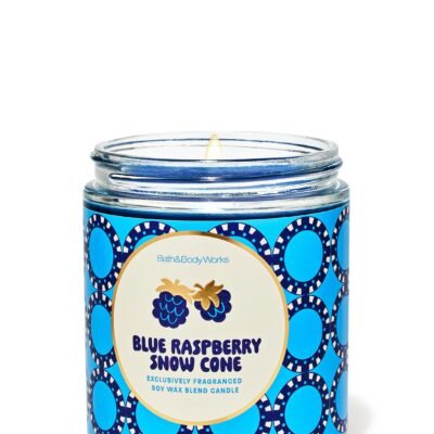 Парфумована свічка на 1 гніт Bath & Body Works Blue Raspberry Snow Cone, 198 г