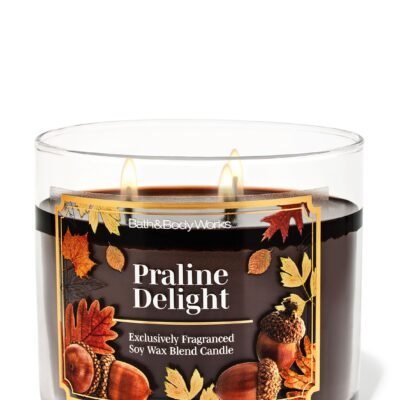 Парфумована свічка на 3 гноти Bath & Body Works Praline Delight, 411 г