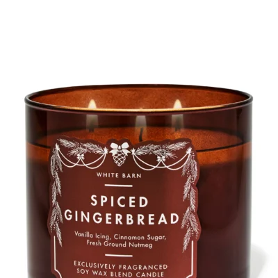 Парфумована свічка на 3 гноти Bath & Body Works Spiced Gingerbread, 411 г