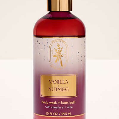 Парфумований гель для душу Bath & Body Works Aromatherapy Vanilla Nutmeg, 295 мл