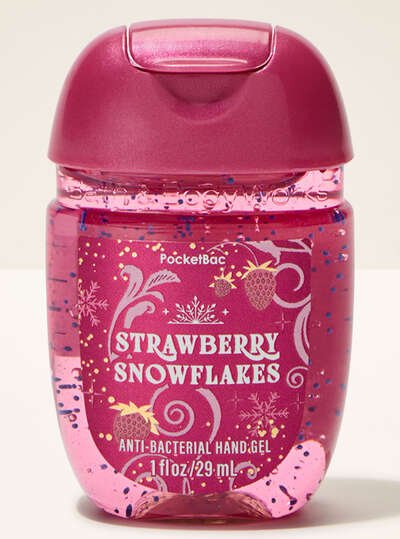 Антисептик (санітайзер) для рук Bath & Body Works Strawberry Snowflakes, 29 мл