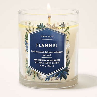 Парфумована свічка на 1 гніт Bath & Body Works Flannel, 227 г