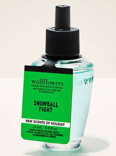 Змінний аромат (рефіл) для дифузору Bath & Body Works Snowball Fight, 24 мл
