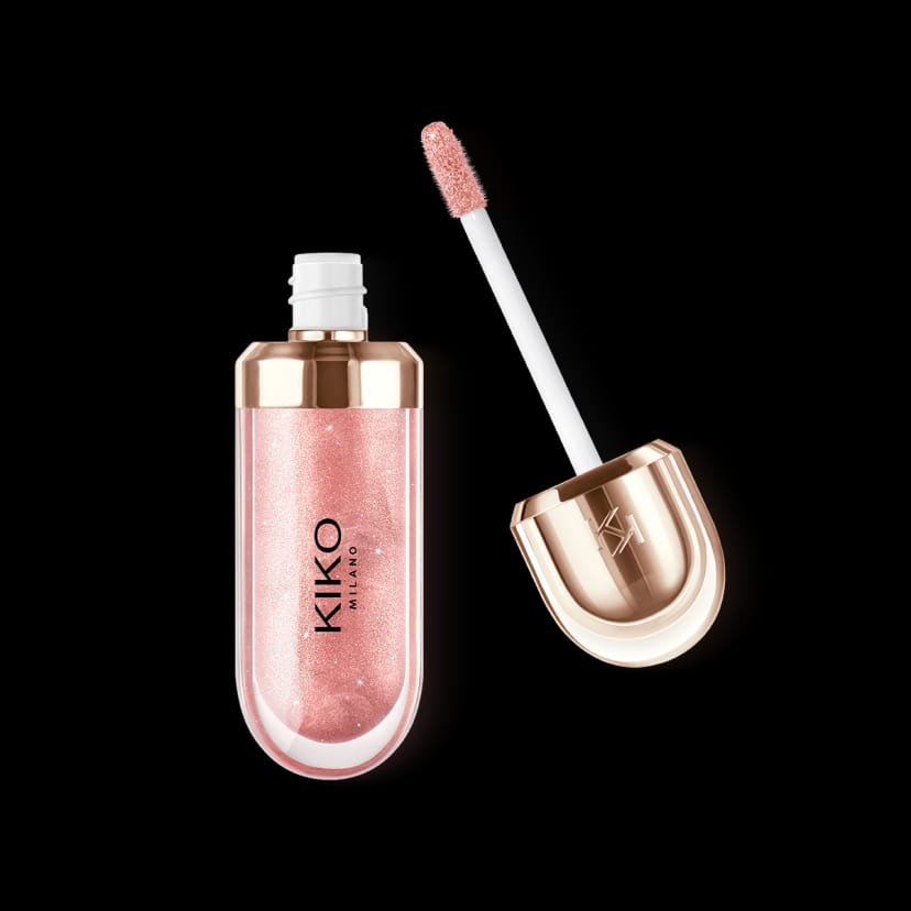 Блиск для збільшення губ Kiko Milano 3D 43 Timeless Rose, 6.5 мл