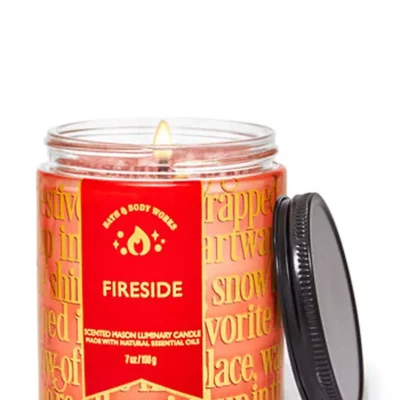 Парфумована свічка на 1 гніт Bath & Body Works Fireside, 198 г