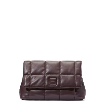 Косметичка Victoria's Secret The Victoria Quilted Puffer Clutch Brown