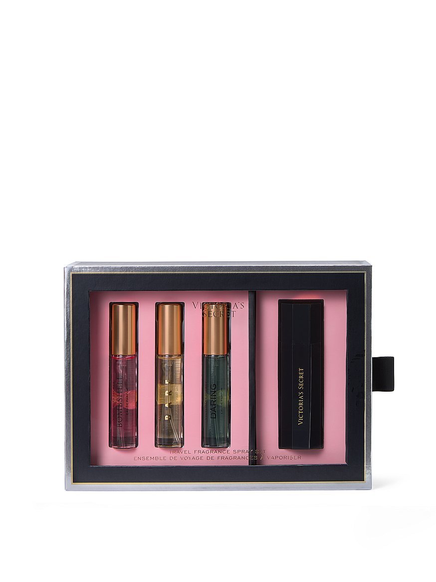 Подарунковий набір парфумів з міні-чохлом Victoria's Secret Travel Fragrance Spray Gift Set