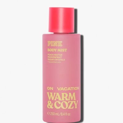Парфумований спрей для тіла Pink Warm & Cozy On Vacation, 250 мл