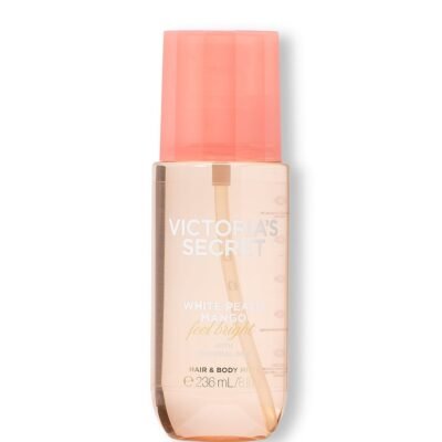 Парфумований спрей для тіла та волосся Victoria's Secret Feel Bright White Peach & Mango, 236 мл