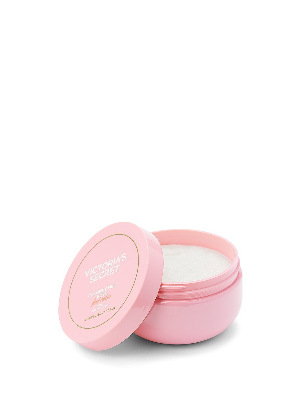 Відлушуючий скраб для тіла Victoria's Secret Feel Calm Coconut Milk & Rose, 216 г