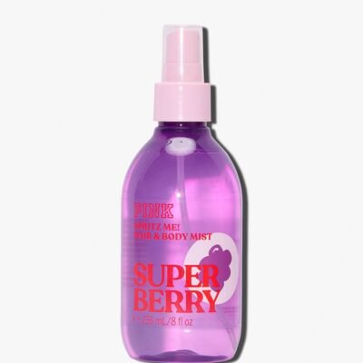 Парфумований спрей для волосся та тіла Pink Super Berry, 236 мл (NEW)