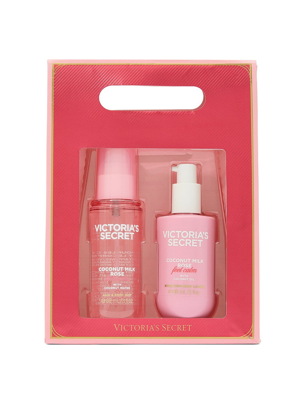 Парфумований подарунковий набір Victoria's Secret Feel Calm Coconut Milk & Rose, Duo Set