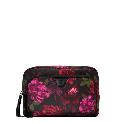 Косметичка Victoria's Secret Travel Makeup Black Floral