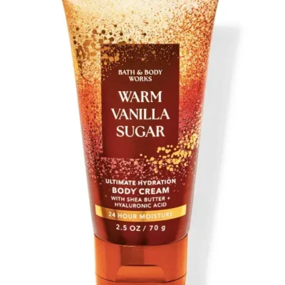Парфумований міні крем для тіла Bath & Body Works Warm Vanilla Sugar, 70 г