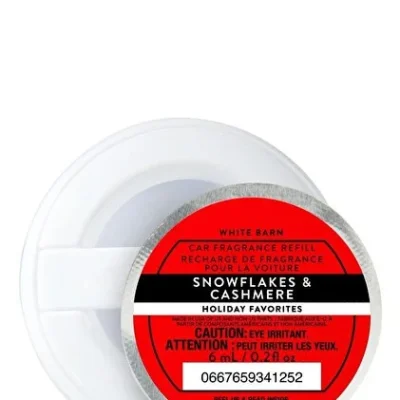 Ароматизатор-капсула для авто Bath & Body Works Snowflakes & Cashmere, 6 мл