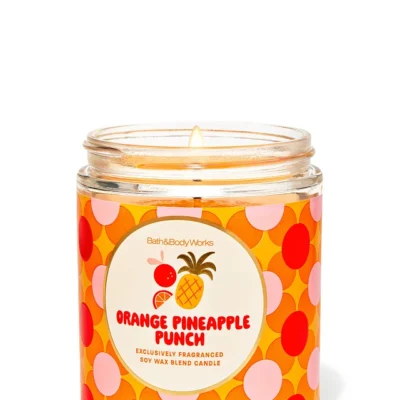 Парфумована свічка на 1 гніт Bath & Body Works Orange Pineapple Punch, 198 г
