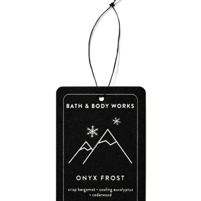 Ароматизатор-підвісний для авто Bath & Body Works Onyx Front
