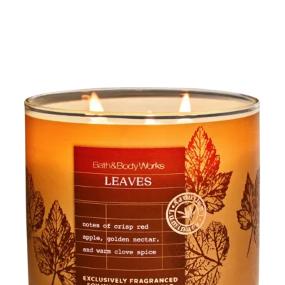 Парфумована свічка на 3 гноти Bath & Body Works Leaves, 411 г