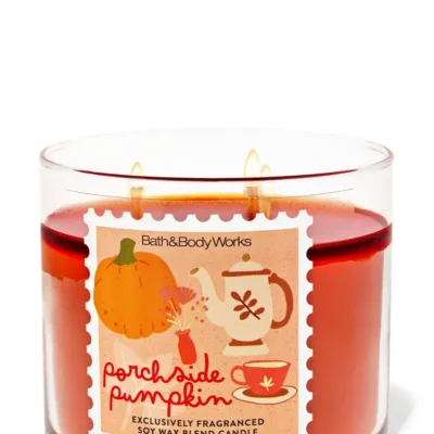 Парфумована свічка на 3 гноти Bath & Body Works Porchside Pumpkin, 411 г