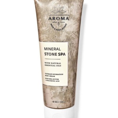 Парфумований крем для тіла Bath & Body Works Aromatherapy Mineral Stone Spa, 226 г