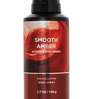 Парфумований спрей-дезодорант для тіла Bath & Body Works Smooth Amber, 104 г