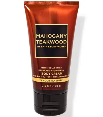 Парфумований міні крем для тіла Bath & Body Works Mahogany Teakwood, 70 г