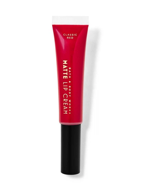 Блиск для губ з матовим покриттям Bath & Body Works Matte Lip Cream Classic Red , 12.5 мл