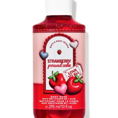 Парфумований гель для душу Bath & Body Works Strawberry Pound Cake, 295 мл