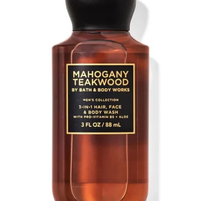 Парфумований міні гель для душу Bath & Body Works Mahogany Teakwood, 88 мл