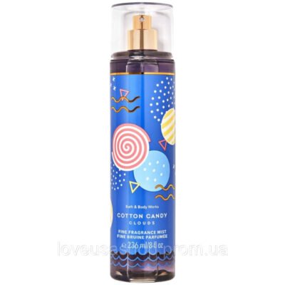 Парфумований спрей для тіла Bath & Body Works Cotton Candy Clouds, 236 мл